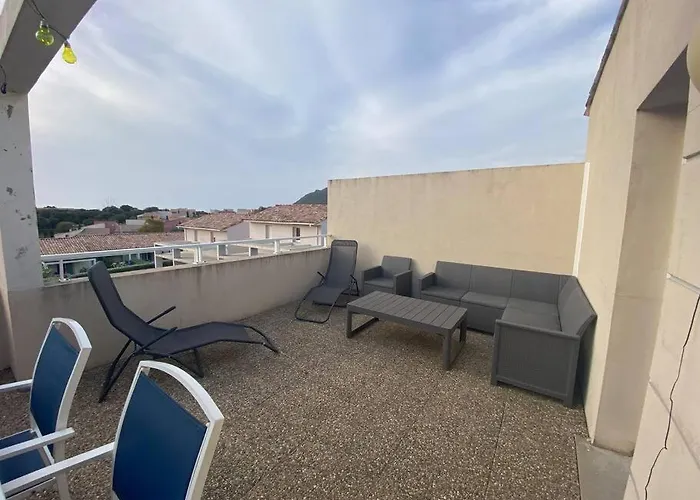 Apartment Ma Paillote A Lozari 6/8 Pers Vue Avec Piscine