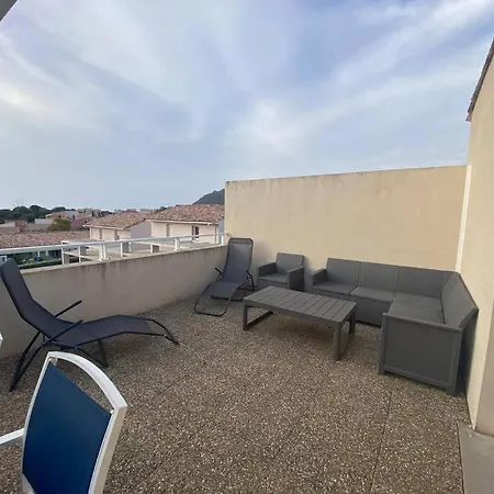 Apartment Ma Paillote A Lozari 6/8 Pers Vue Avec Piscine